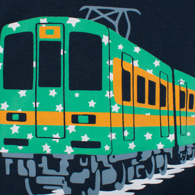 All Aboard!  Boys' Train Graphic Short Sleeve T-Shirt! Boys short sleeve T-shirt - JumoShop