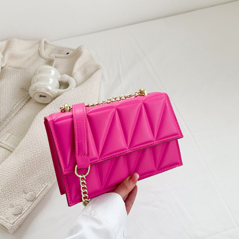 Small Square Bags - Fashion Chain Crossbody Shoulder Bag