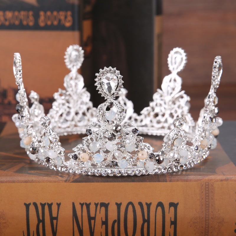 Rhinestone Alloy Retro  Headband - Wedding Jewelry Crown