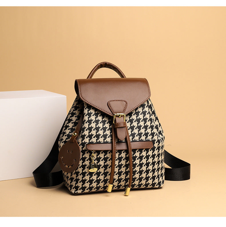 Female Backpack - Casual Multifunction Women's Leather Backpack