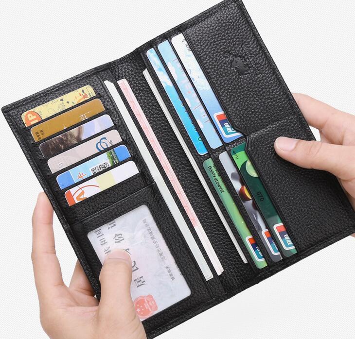 American Bison Wallet -  Mens Long Leather
