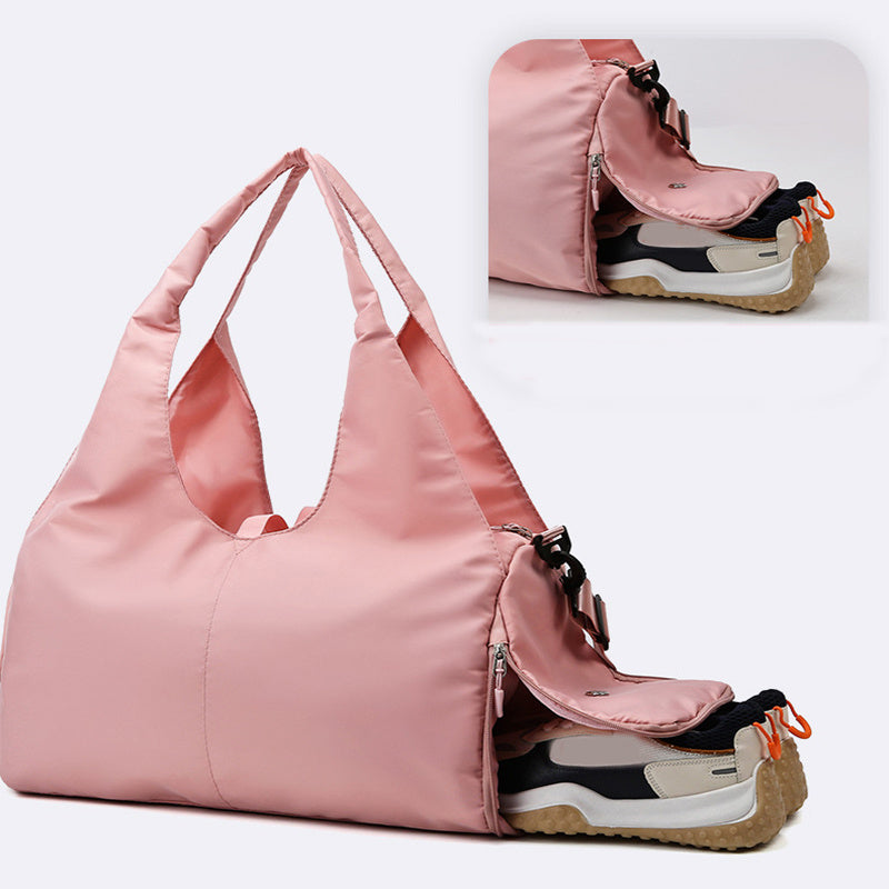 Women Yoga Bag - Sports Fitness Dry And Wet Separation Large Capacity Storage Travel Bags, Can Carry Yoga Mats