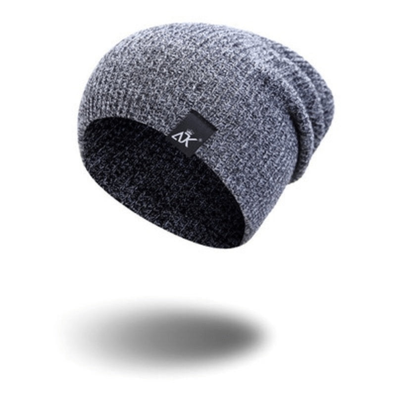 Unisex Fashionable Knitted Beanie - Winter Wool Elastic Hat For Outdoor Cycling, Camping, Travel Winter Beanie Hat Acrylic Knit Hats For Men Women