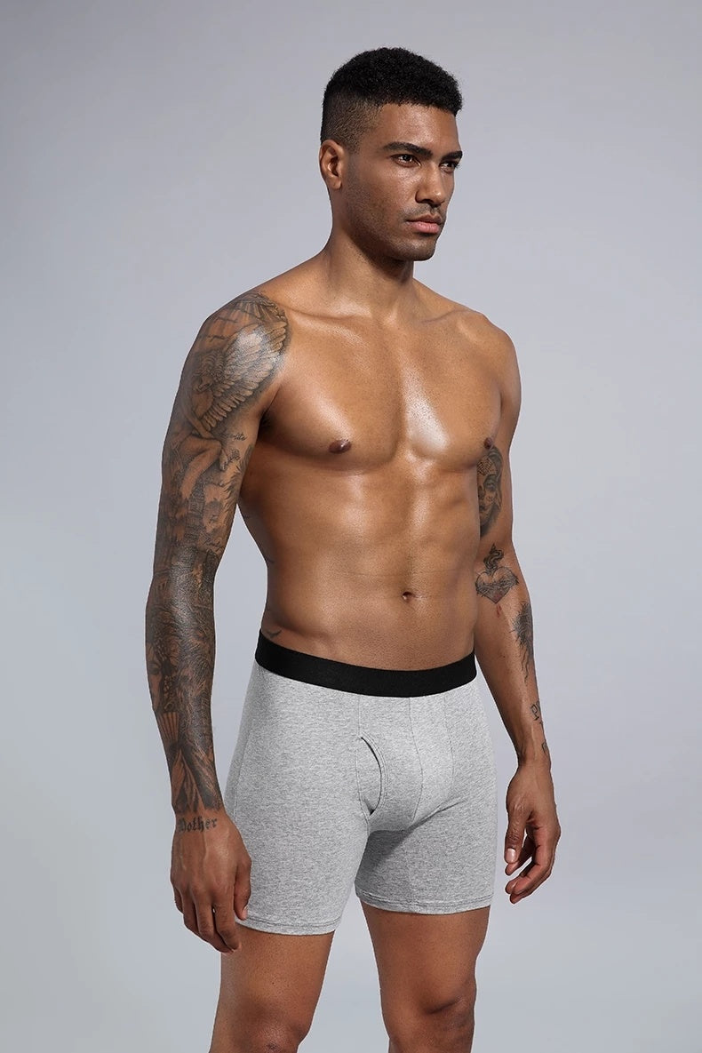 Men's Boxer Shorts - Men Cotton Boxers Underwear Man Panties