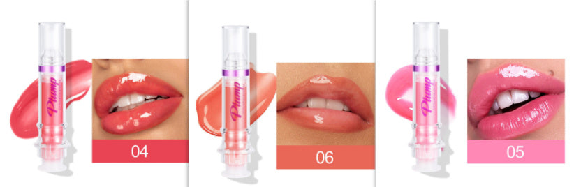 New Tube Rich Lip Color - Slightly Spicy Lip Honey Lip Glass Mirror Face Lip Mirror Liquid Lipstick
