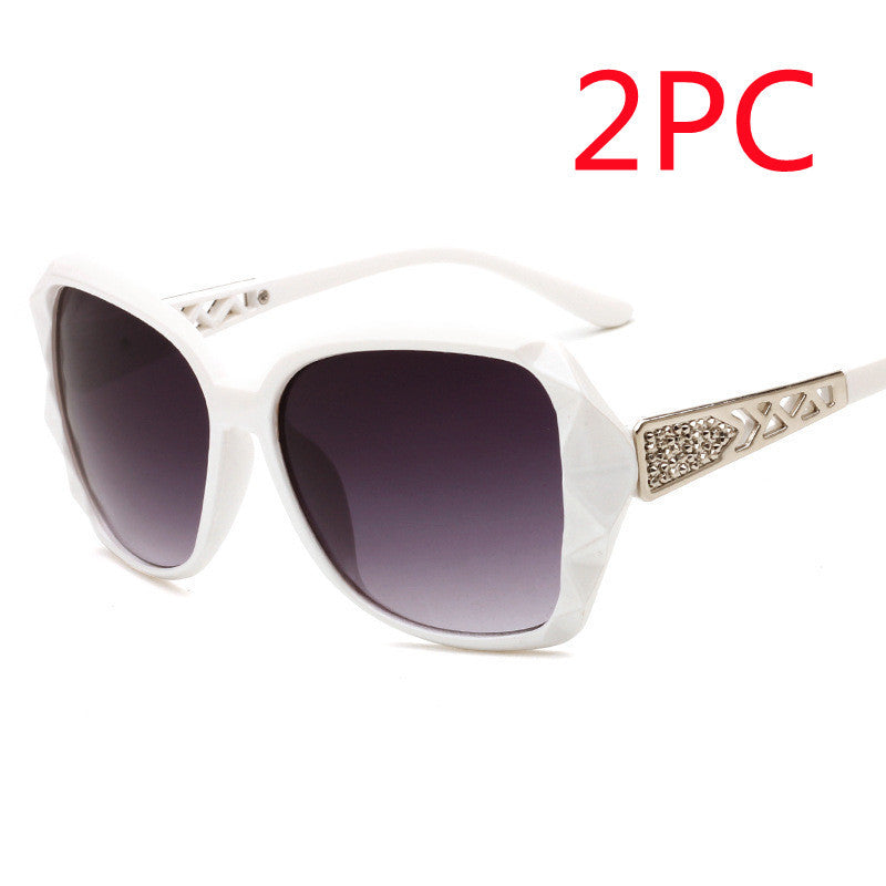 Women's Big Frame Sunglasses - Women Retro Sunglasses