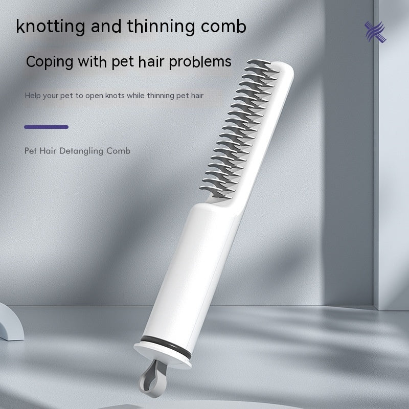 3in1 Pets Hair Unknotting Comb - Hair Device Cat Pet Products