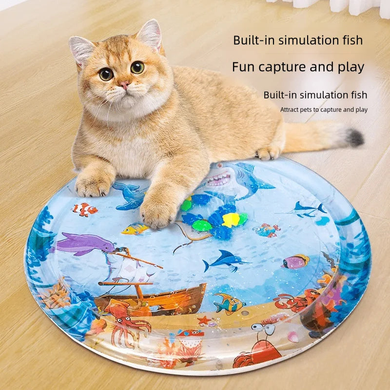 Pet Summer Cooling Water Mat -  Bed Cushion Ice Pad Dog Sleeping Square Mat For Puppy Dogs Cats Pet Kennel Cool Cold