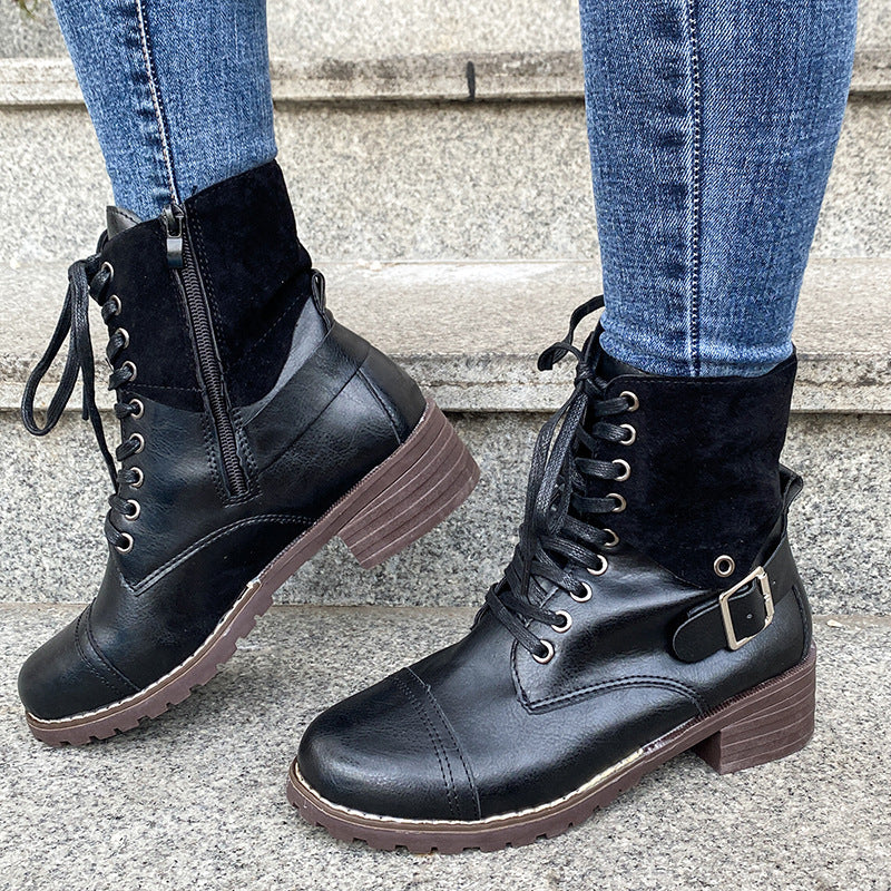 Lace-up Winter Boots for Women