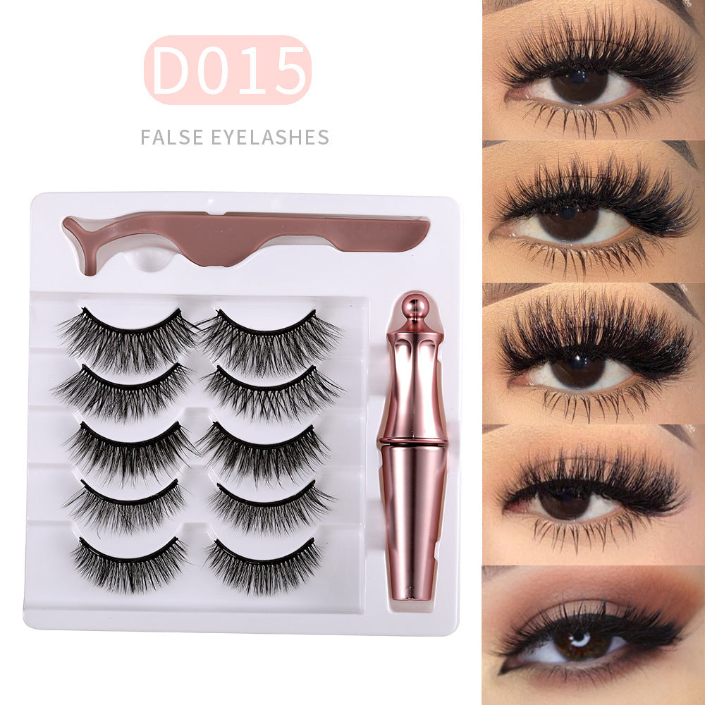Mink Eyelashes - Magnetic Eyelashes 5 Pairs Of Magnets