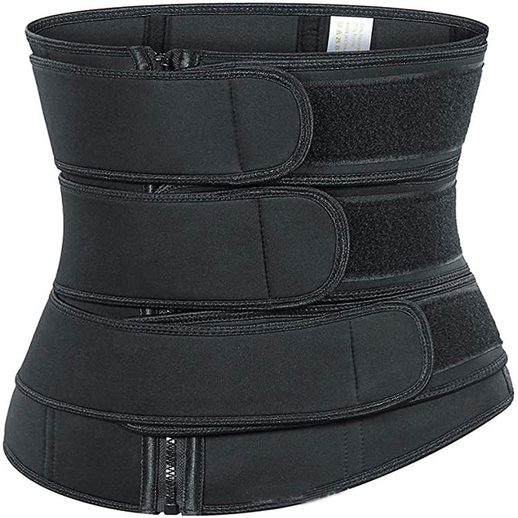 Tummy Sweat Shapewear Bodysuits - Women Waist Trainer Slimming 2-3 Belts Workout Shaper Corset