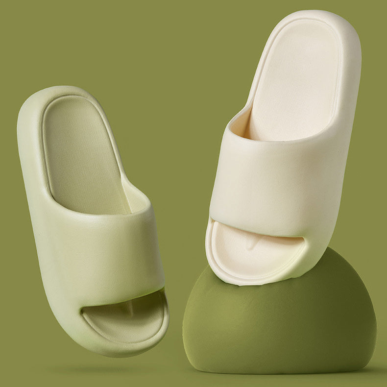 Bread Shoes - Home Slippers Non-slip Indoor Bathroom Slippers