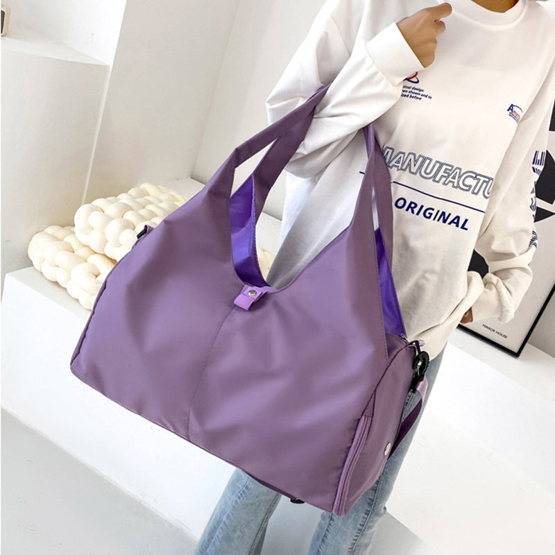 Women Yoga Bag - Sports Fitness Dry And Wet Separation Large Capacity Storage Travel Bags, Can Carry Yoga Mats