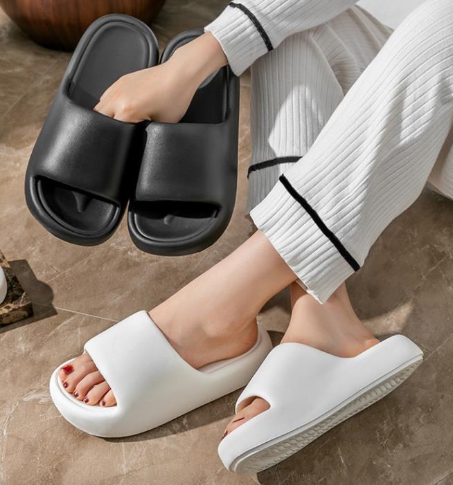 Bread Shoes - Home Slippers Non-slip Indoor Bathroom Slippers