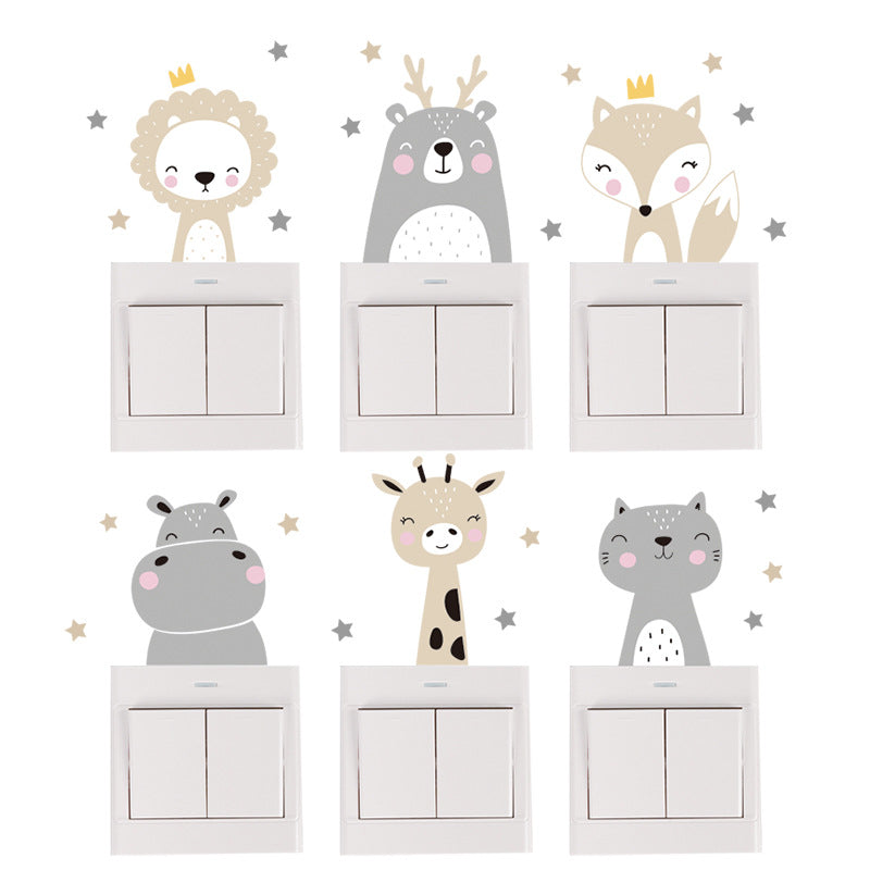Children's Room Switch Decoration Stickers - JumoShop