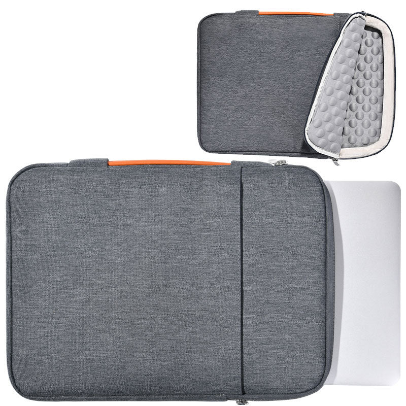 Portable Notebook Computer Bag - Liner Fleece-lined Shockproof Simple Hanging Luggage