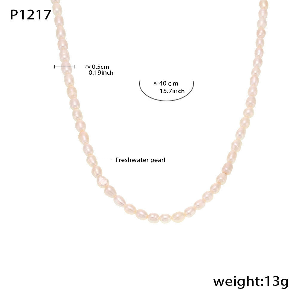 Baroque Freshwater Pearl Necklace Bracelet Earrings