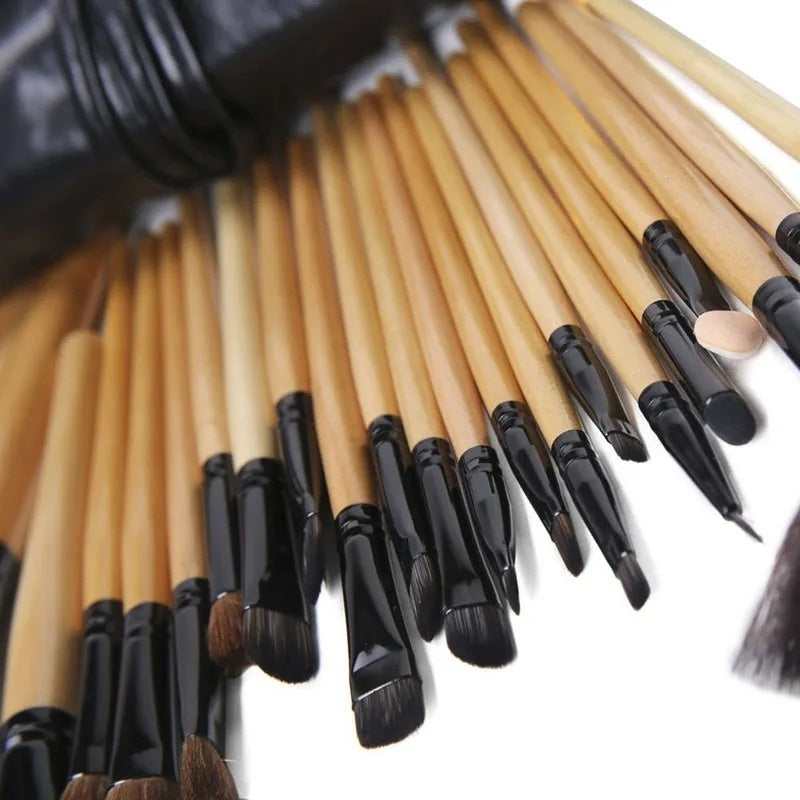 Gift Bag Of 24 Pcs Makeup Brush Sets Professional Cosmetics Brushes Eyebrow Powder Foundation Shadows Pinceaux Make Up Tools - JumoShop
