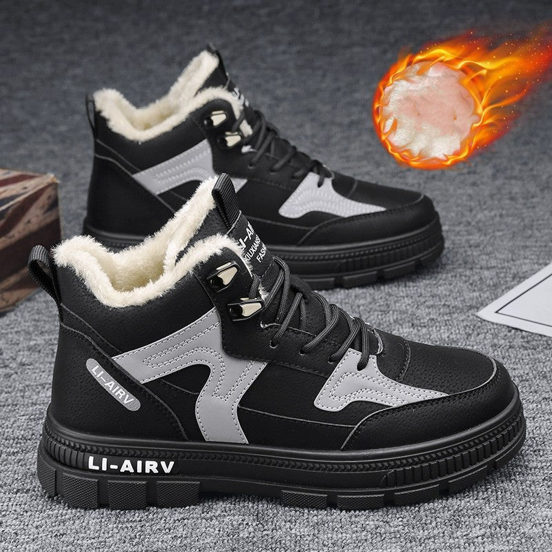 Winter Thickened Velvet Warm Ankle Boots