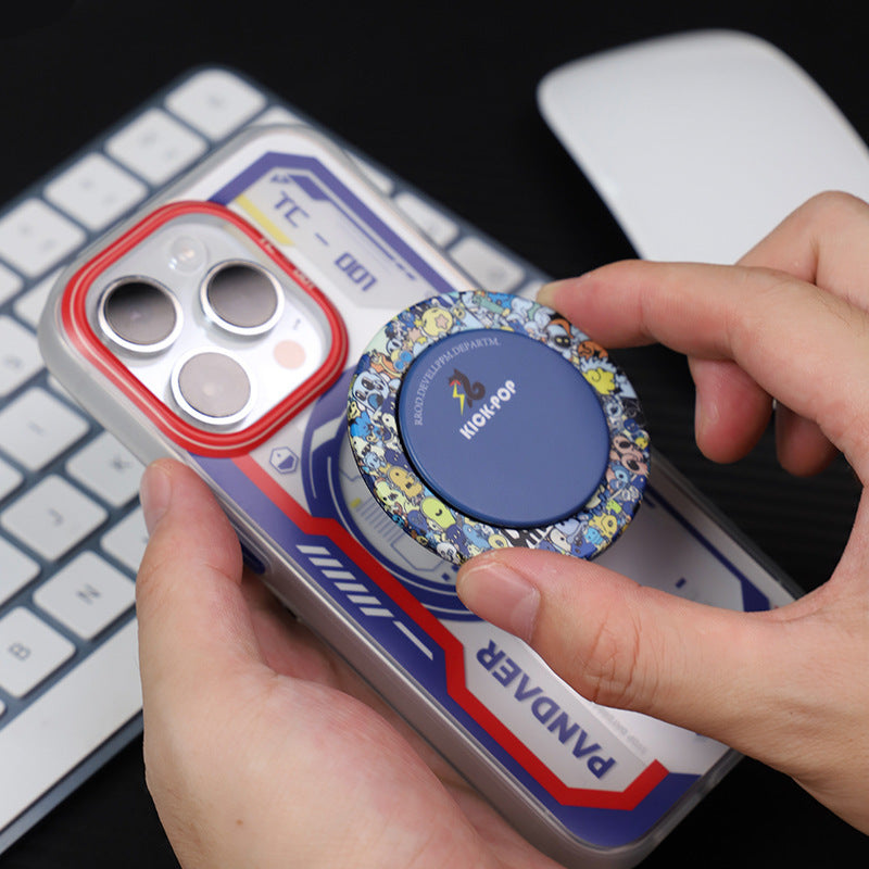 Magnetic Fastened Mobile Phone Holder - Ultra-thin Holder Stand Original Design Magnetic Mount