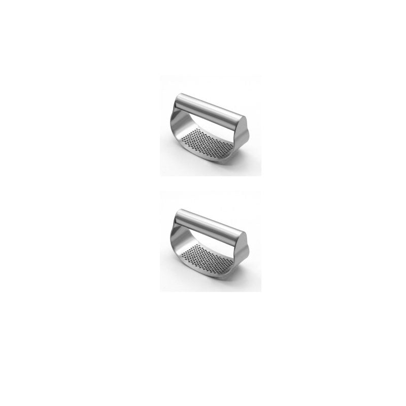Upgraded Stainless Steel Garlic Press Squeezer – Manual Rocker Garlic &amp; Ginger Crusher! - JumoShop