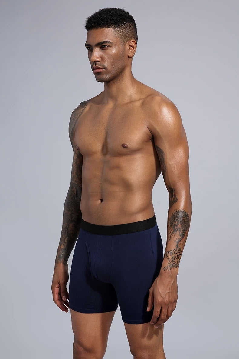 Men's Boxer Shorts - Men Cotton Boxers Underwear Man Panties
