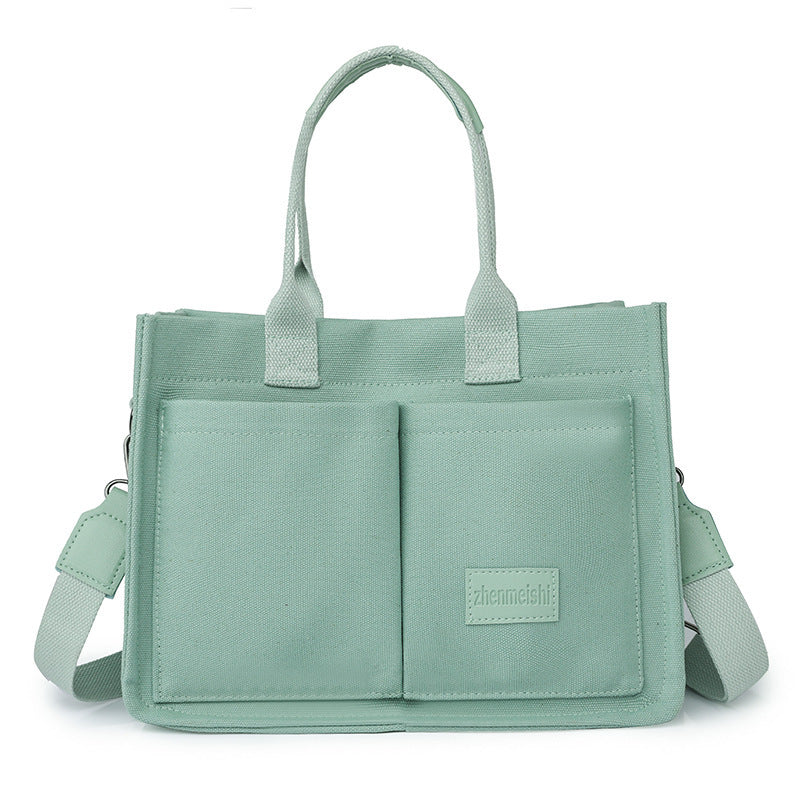 Tote Shoulder Bags - Women's Mommy Bag Large Capacity Messenger Multi Pocket Crossbody Chic Reusable Hand Bag