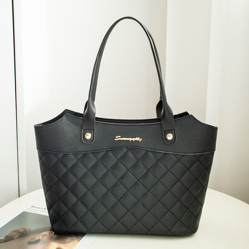 Rhombus Women Handbag - Women Shopping Shoulder Crossbody Bags
