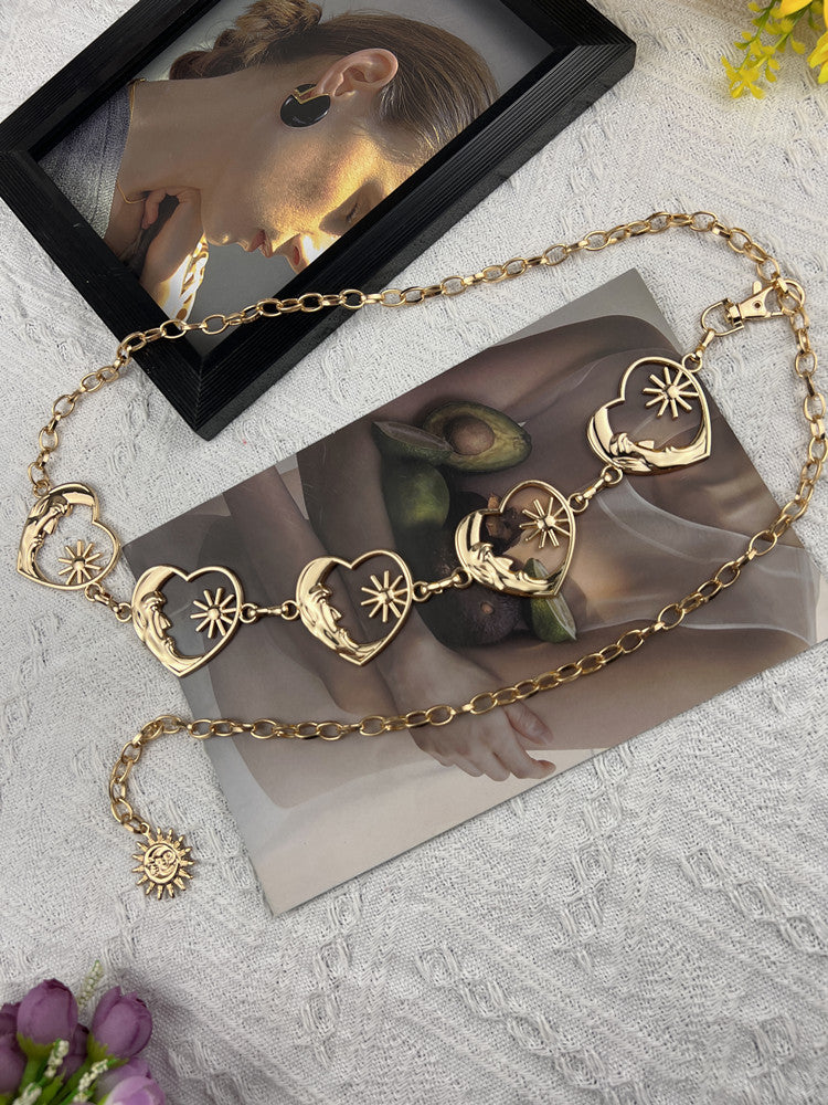 Love Metal Waist Chain - Waist Chain