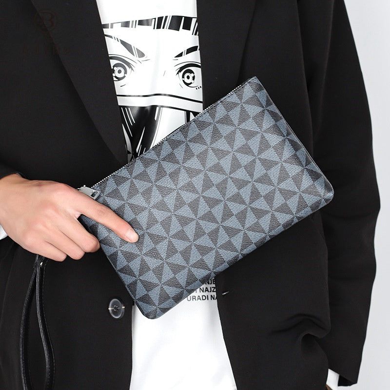 Men's Handbag - Wear-resistant Coating Long Wallet