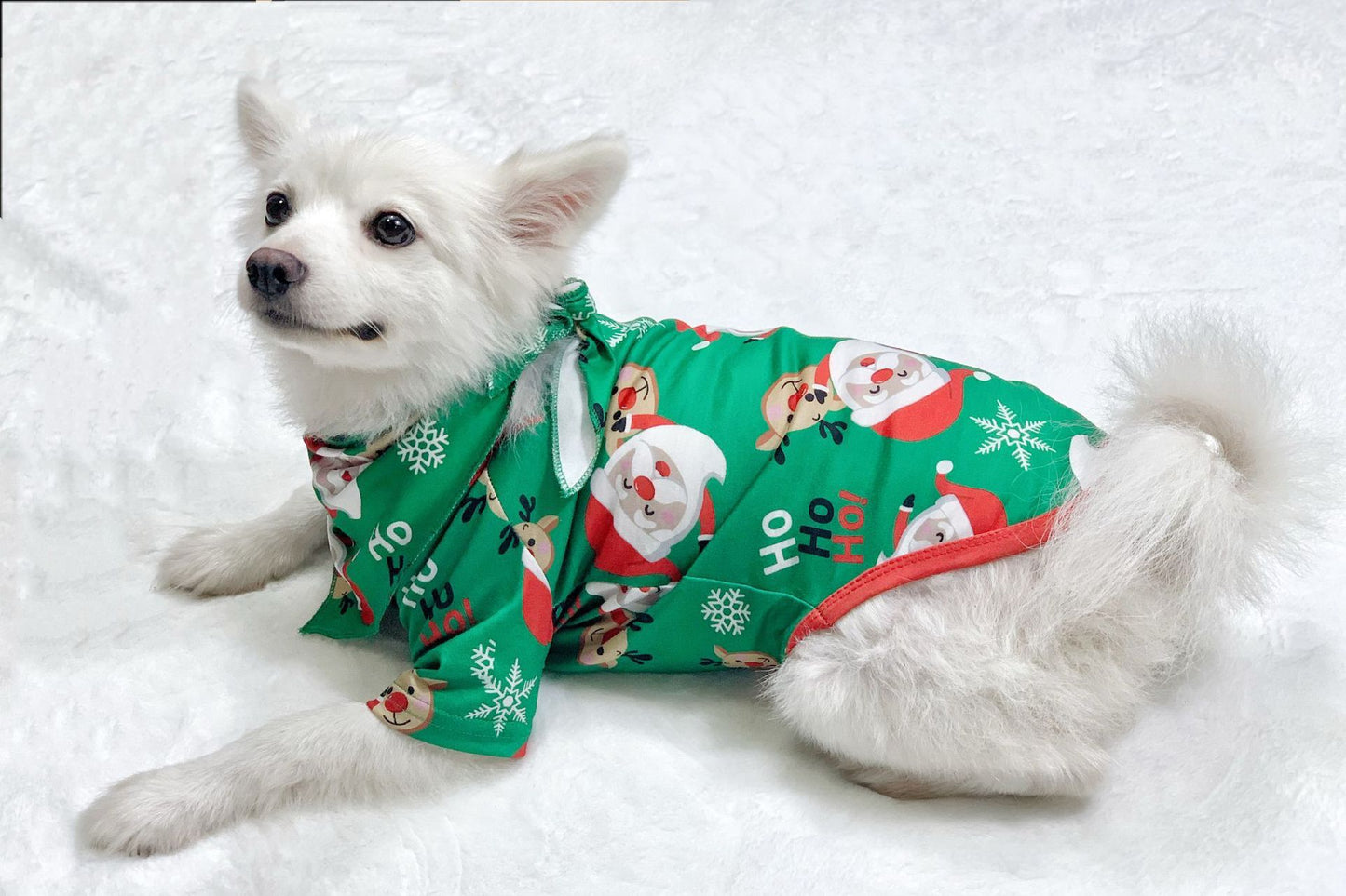 Christmas Pajamas For Family - Matching Family Christmas PJs Sets Santa Claus Printed Top Sleepwear
