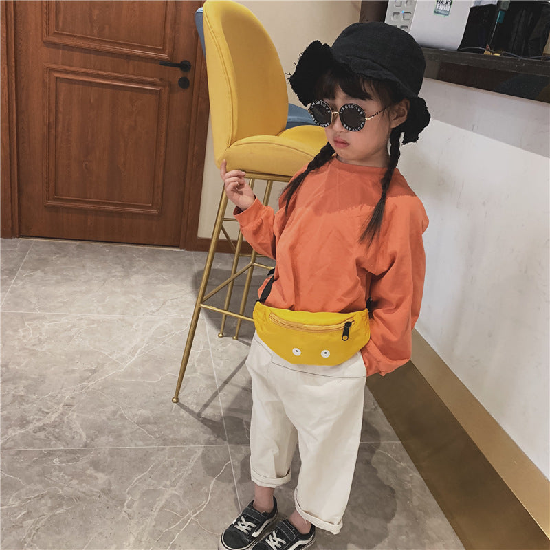 Children's Single-shoulder Waist Bag -  Funny Pattern