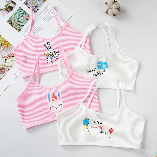 Fancy Bra Tube Top - Junior High School Girl's Bra