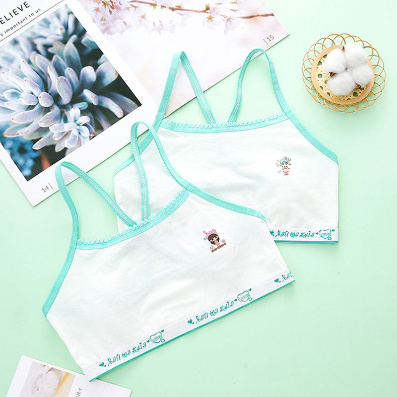 Children's Underwear Vest - Primary School Girls Bra Sports