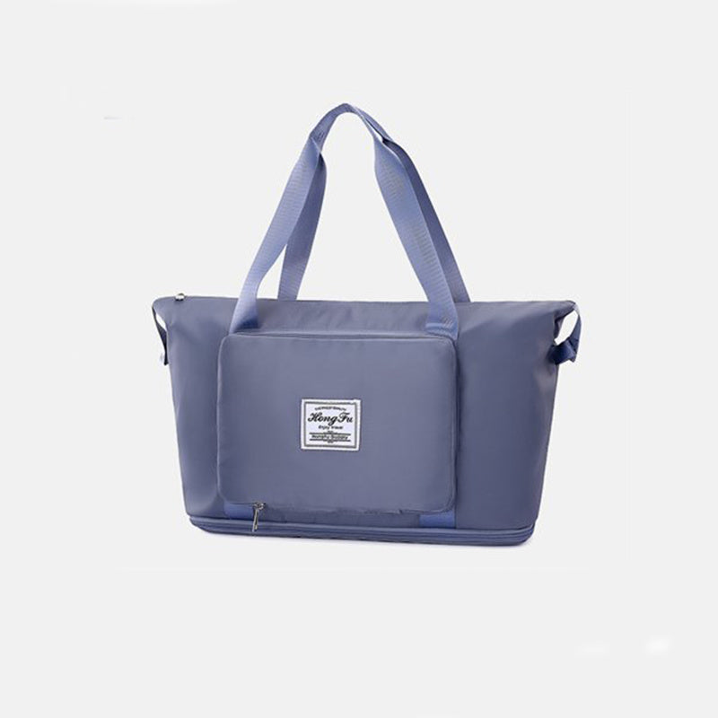 Foldable Storage Travel Bag - Waterproof Large Capacity Gym Fitness Bag,  Weekender Overnight For Women
