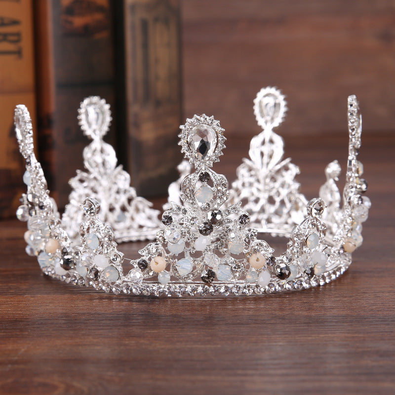 Rhinestone Alloy Retro  Headband - Wedding Jewelry Crown