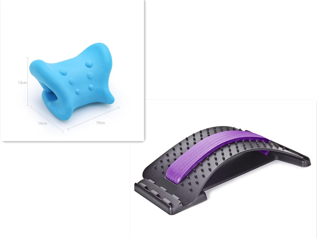 Single Sleep Restorative Pillow - Massage Traction Cervical Pillow