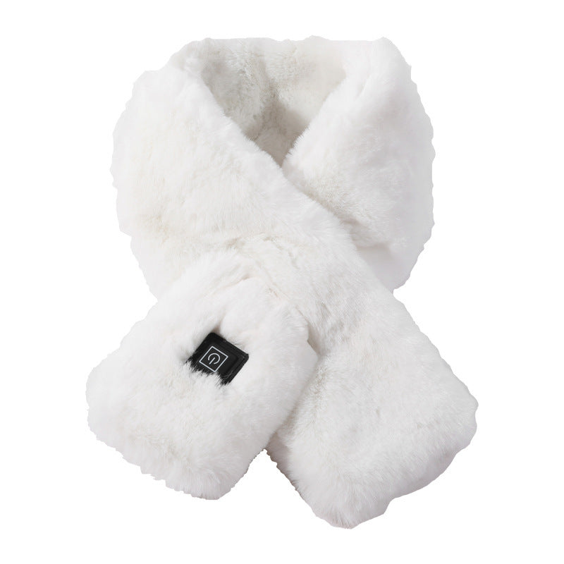 Heating Scarf USB Electric Heated Neck Wrap - Temperature Control Neck Warmer For Women Men