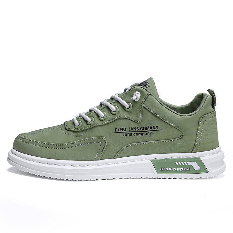 Men Sneakers Lace-up Letter Print Platform