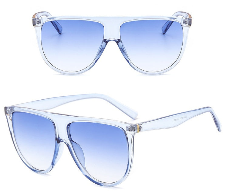Women Gradient Lens Sun Glasses - Women Full Frame Shades Glasses Ladies Unisex