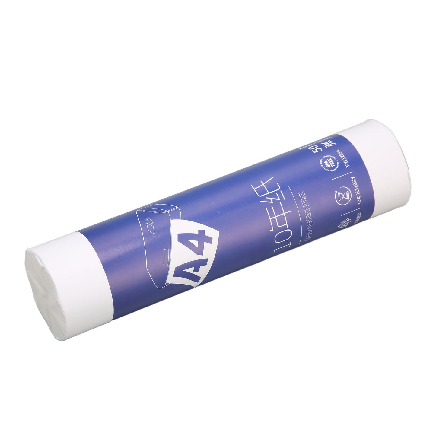 Thermal Printing Paper - Black Marking Intermittent Positioning 50 Sheets Per Roll Thermal Paper Rolls for Zjiang A4 Printer