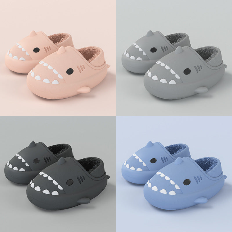 Shark Slippers Warm Winter House Shoes