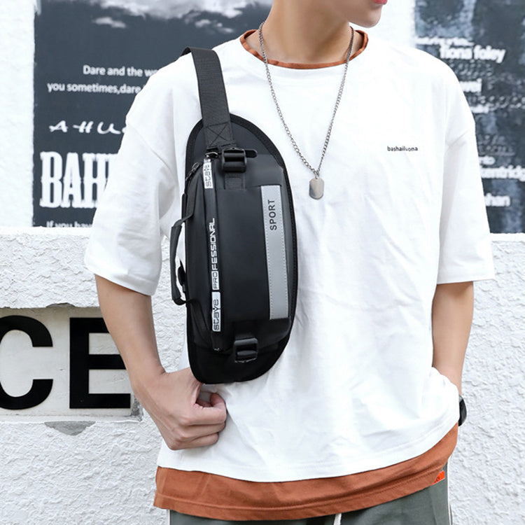 Reflective Waist Bags - Men Crossbody Bag Pack For Travel Walking Running Hiking Cycling