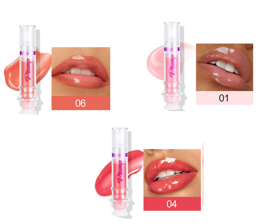 New Tube Rich Lip Color - Slightly Spicy Lip Honey Lip Glass Mirror Face Lip Mirror Liquid Lipstick