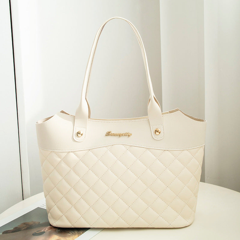 Rhombus Women Handbag - Women Shopping Shoulder Crossbody Bags