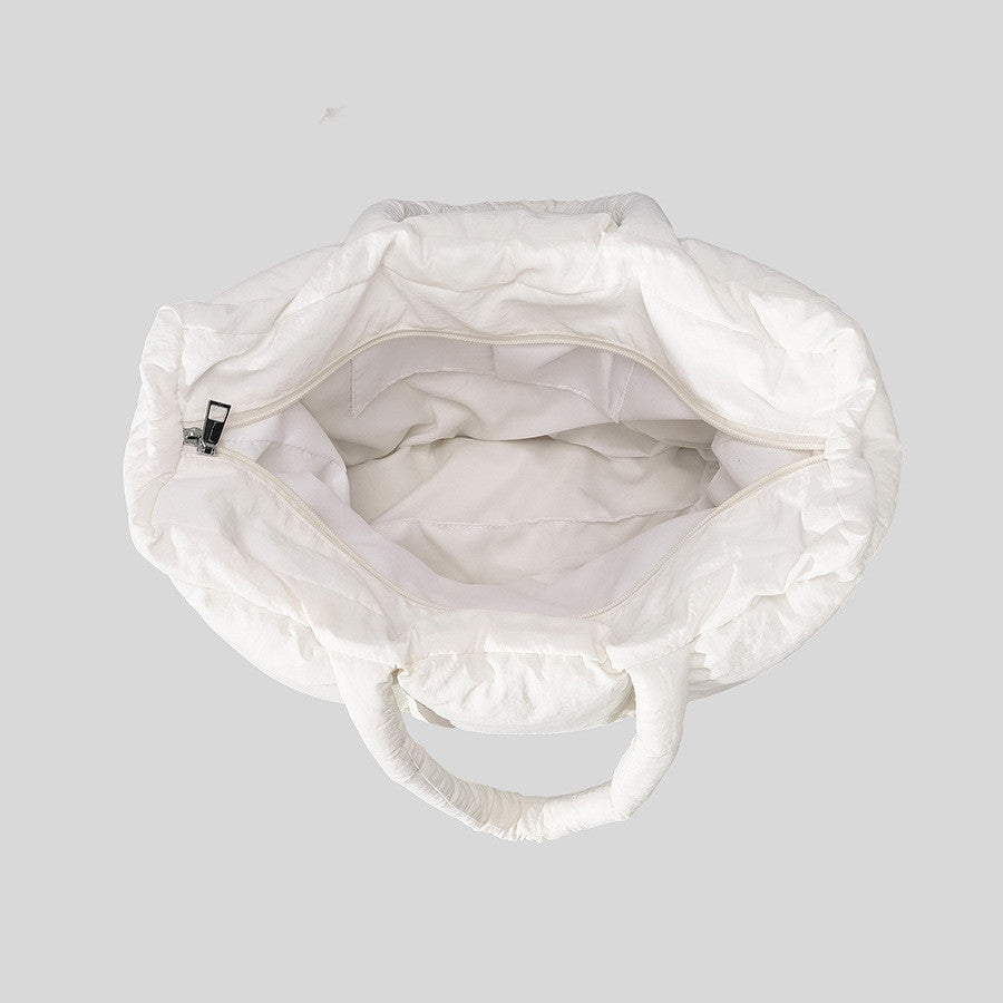 Soft Down Handbag - Woman Cotton Dress Bags Filled With Cotton
