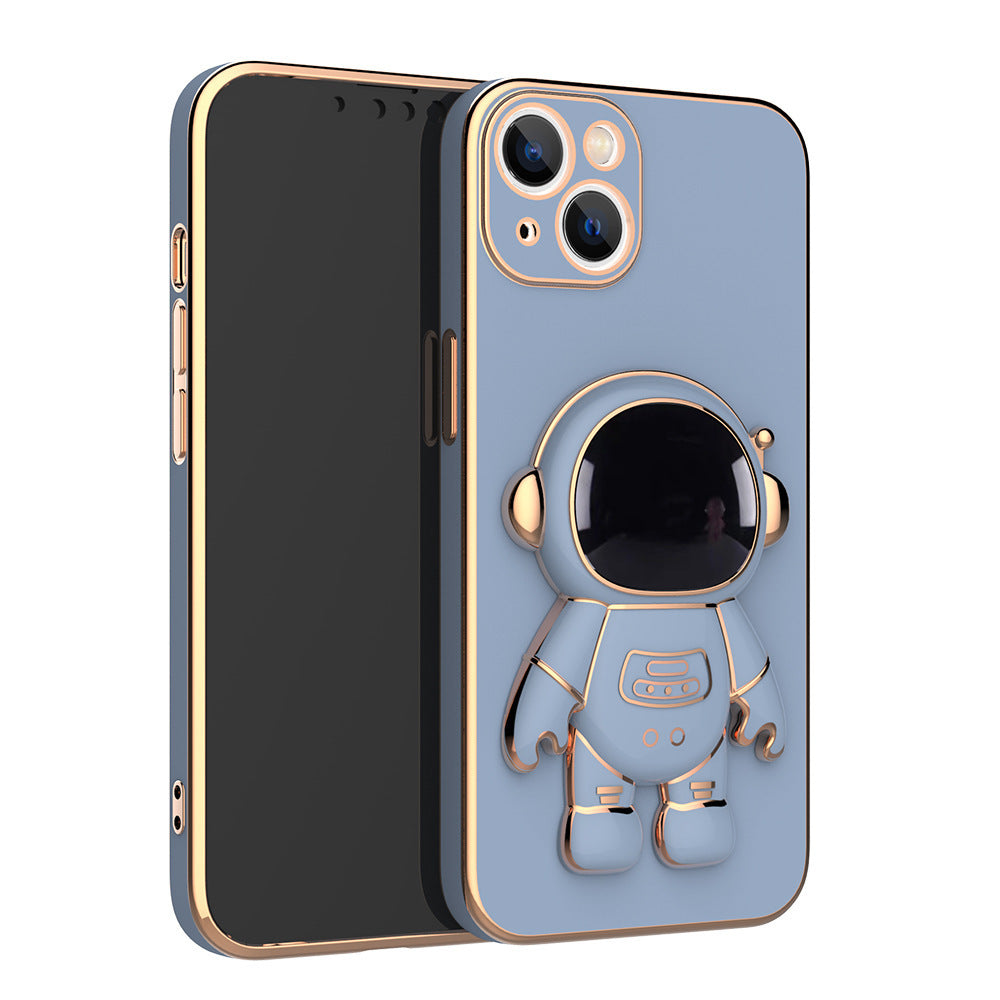 3D Astronaut Phone Case -  Anti-Drop Electroplating Bracket