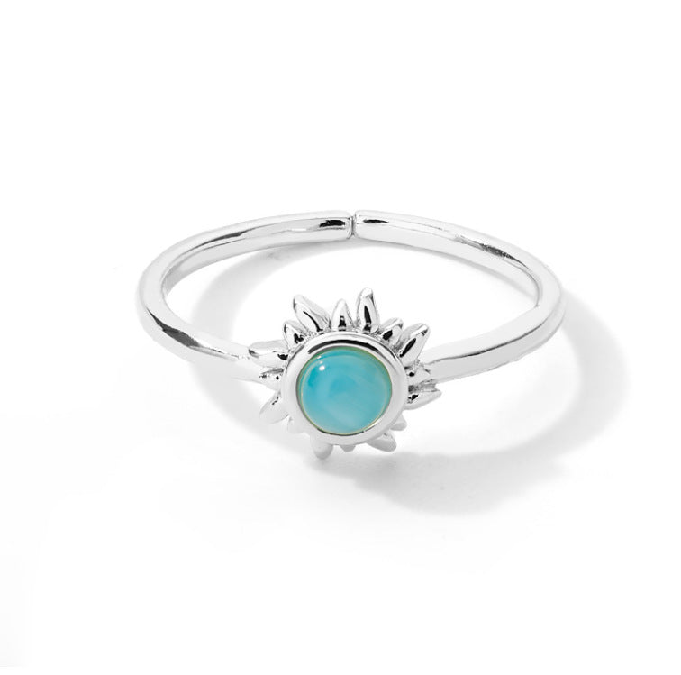 Women's Stainless Steel Rings - Vintage Golden Rings