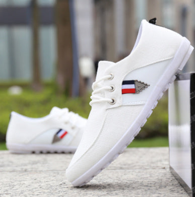 Men's Soft-Soled Canvas Shoes-  Sports And Leisure Old Beijing Cloth Shoes, Peas Shoes