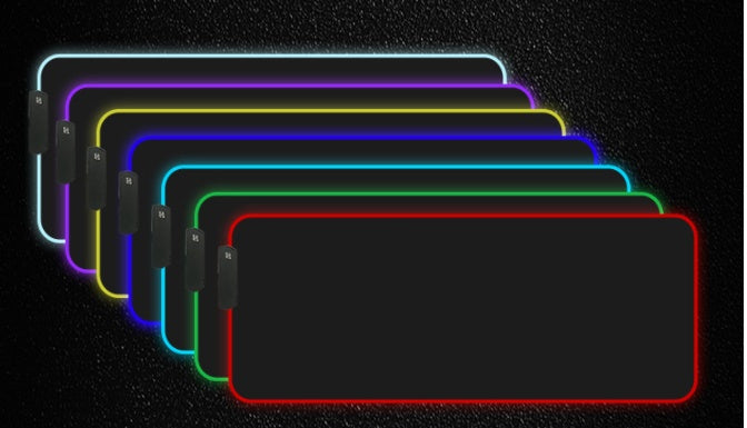 RGB Mouse Pad - Luminous Mouse Pad, Led Mouse Pad